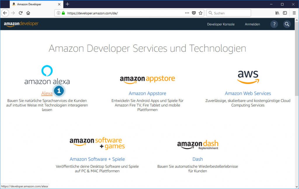 Amazon Developer Portal